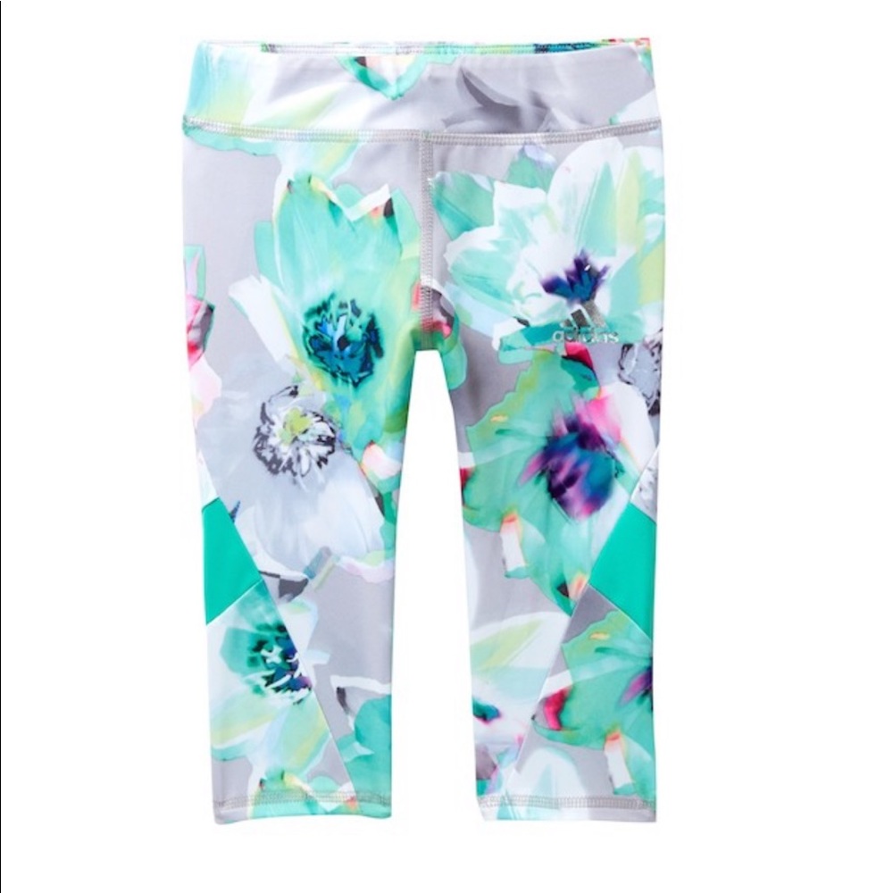 COPY - Adidas Kids Euphoric Floral Print Capri Ti…